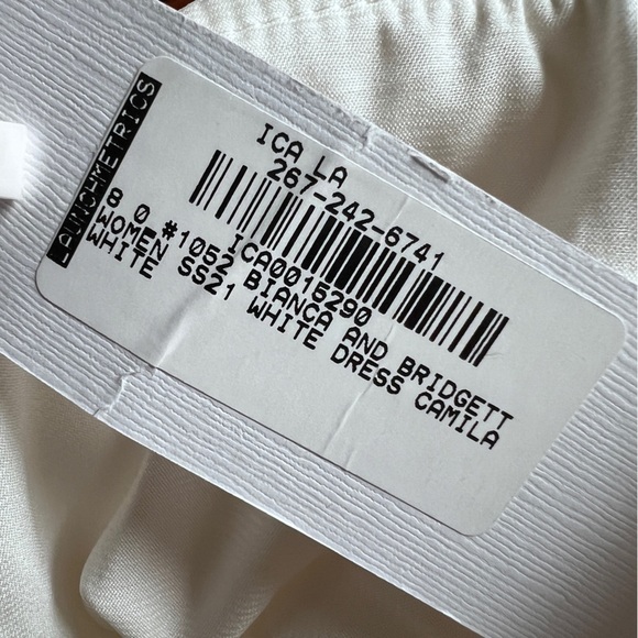 Bianca & Bridgett Camila Unique Ivory Mini Wedding dress size smalll - Picture 8 of 13